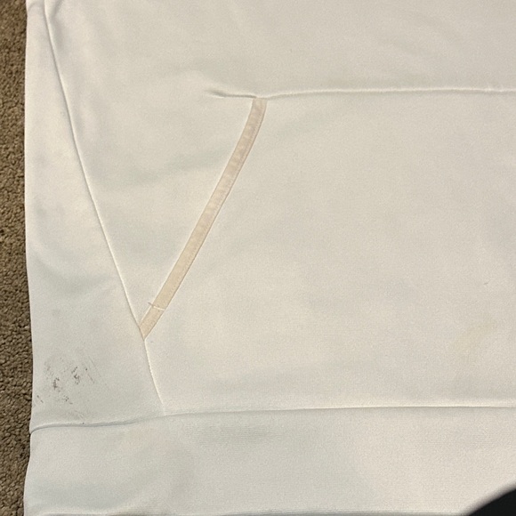 Under Armour Mens Rival Fleece Pullover Hoodie Sweatshirt Red White Logo Size M - Picture 5 of 8